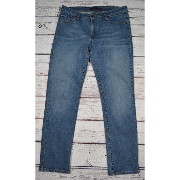 Levi's Mid‎ Rise Skinny Women's Jeans Size 12 Pre-Owned - Picture 1 of 15